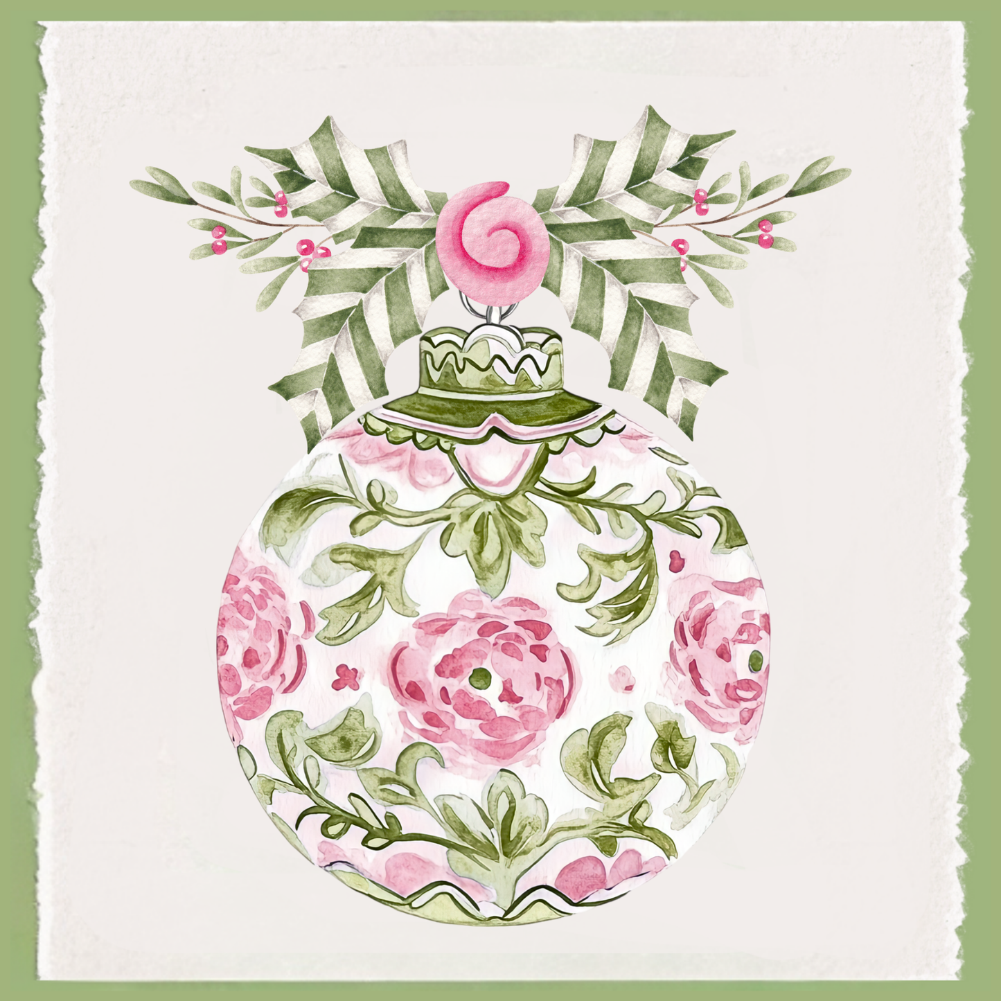 Preppy Deer Crest