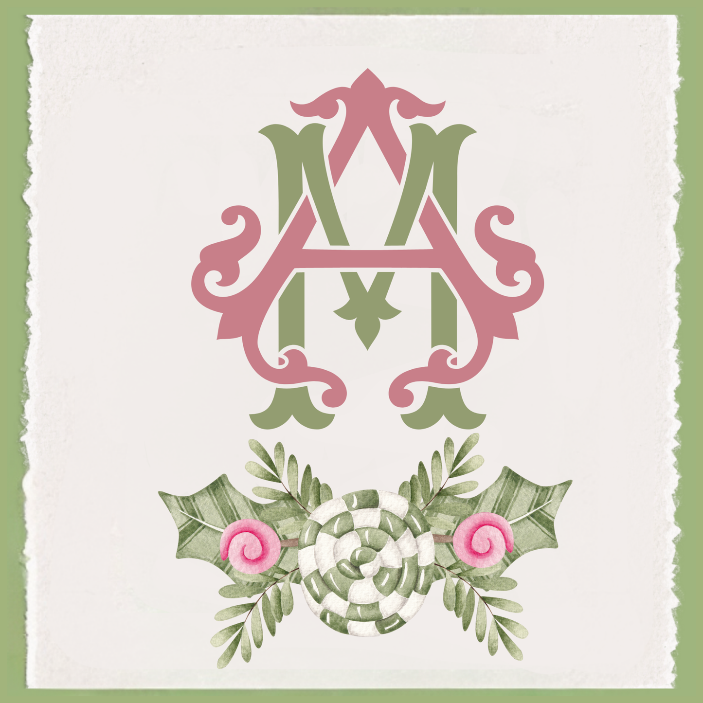 Preppy Deer Crest
