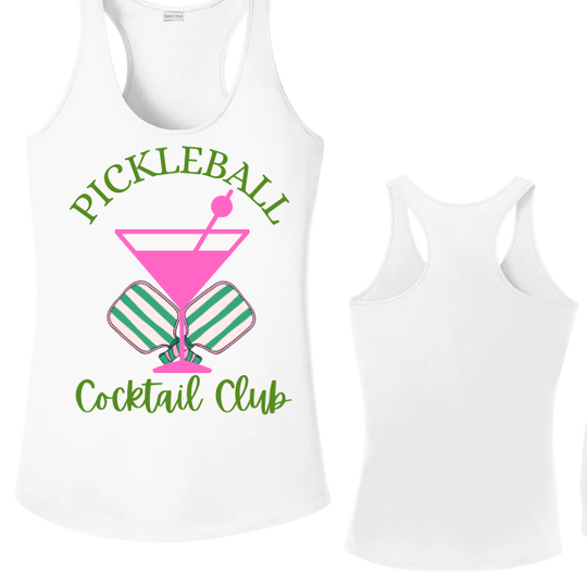 PickleTini Cocktail Club Tank