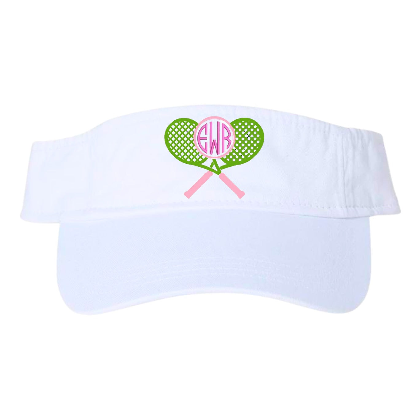 Cross Court Monogram Visor - Personalize It!