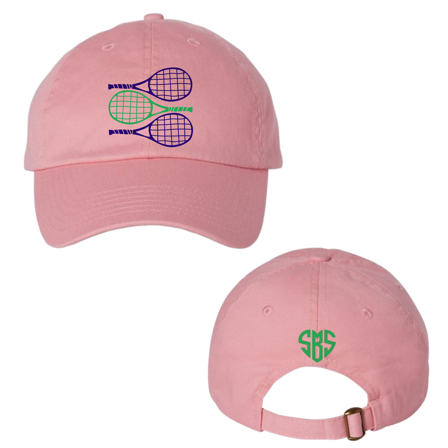 Stacked Racket Collection - Courtside Cap - Personalize It!