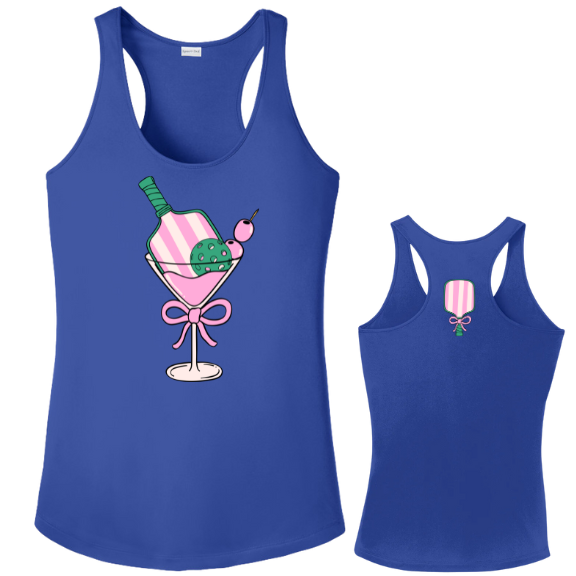 Sip & Serve in Style with Our Pickleball Martini Tank