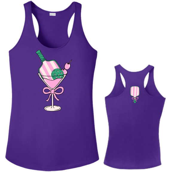Sip & Serve in Style with Our Pickleball Martini Tank