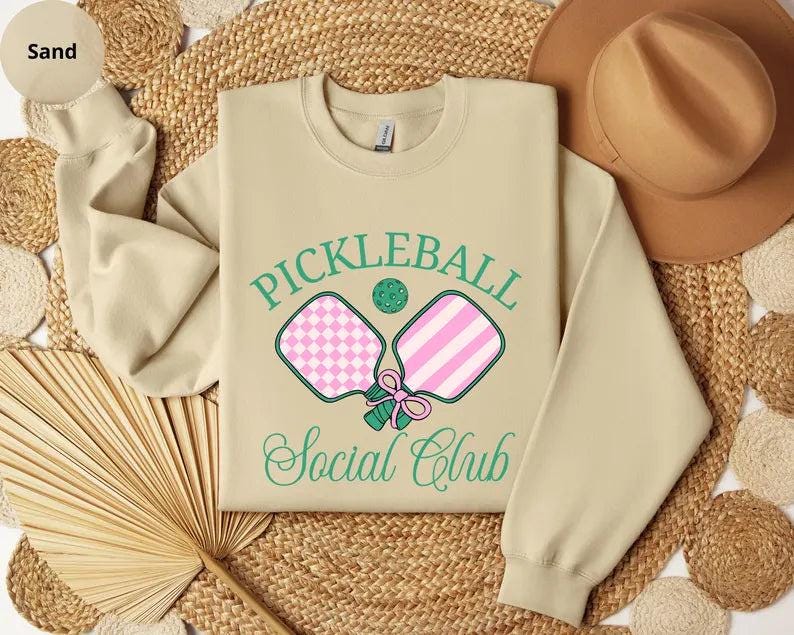 Pickleball Social Club Sweatshirt