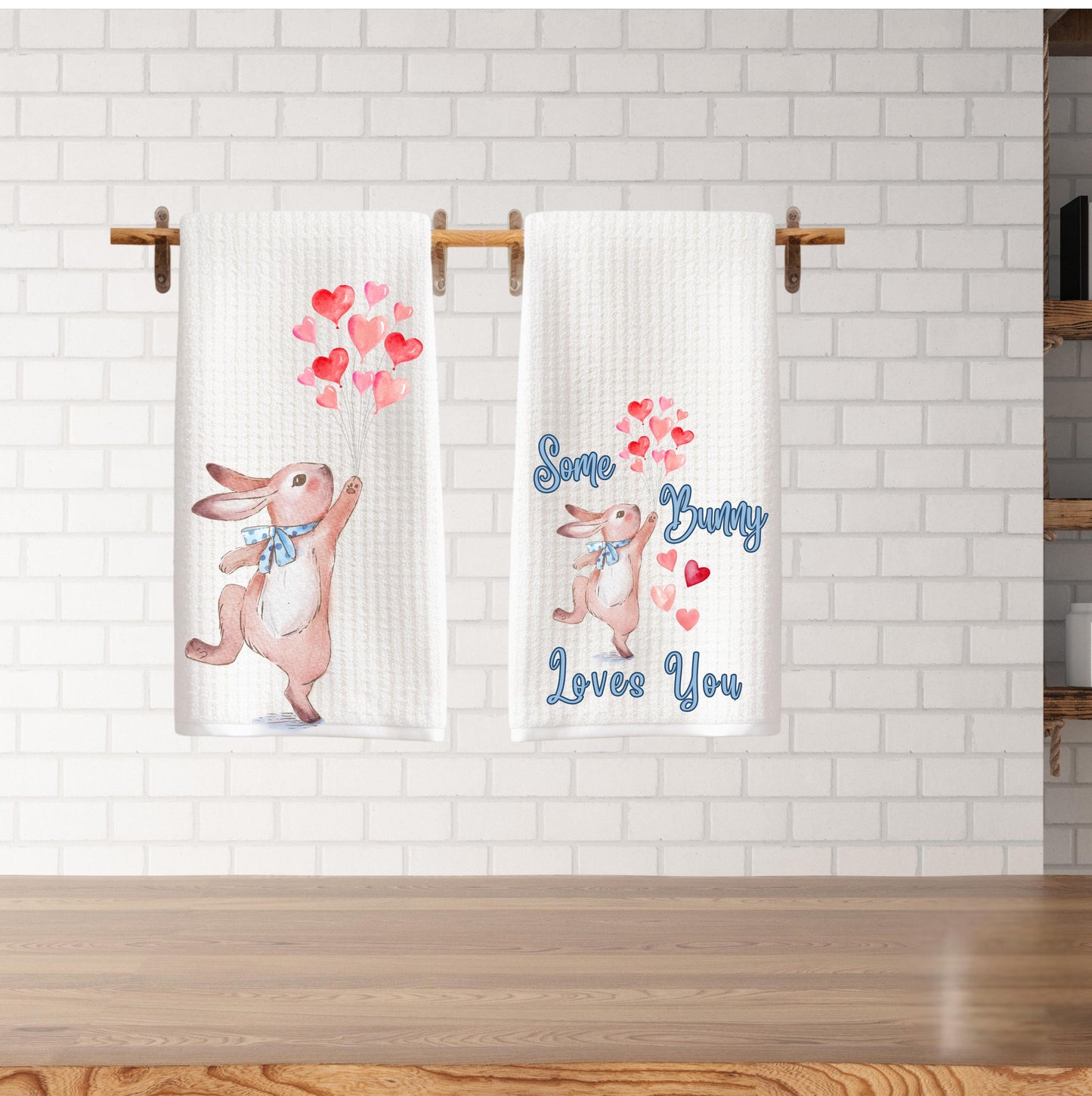 Bunny Rabbit Tea Towel