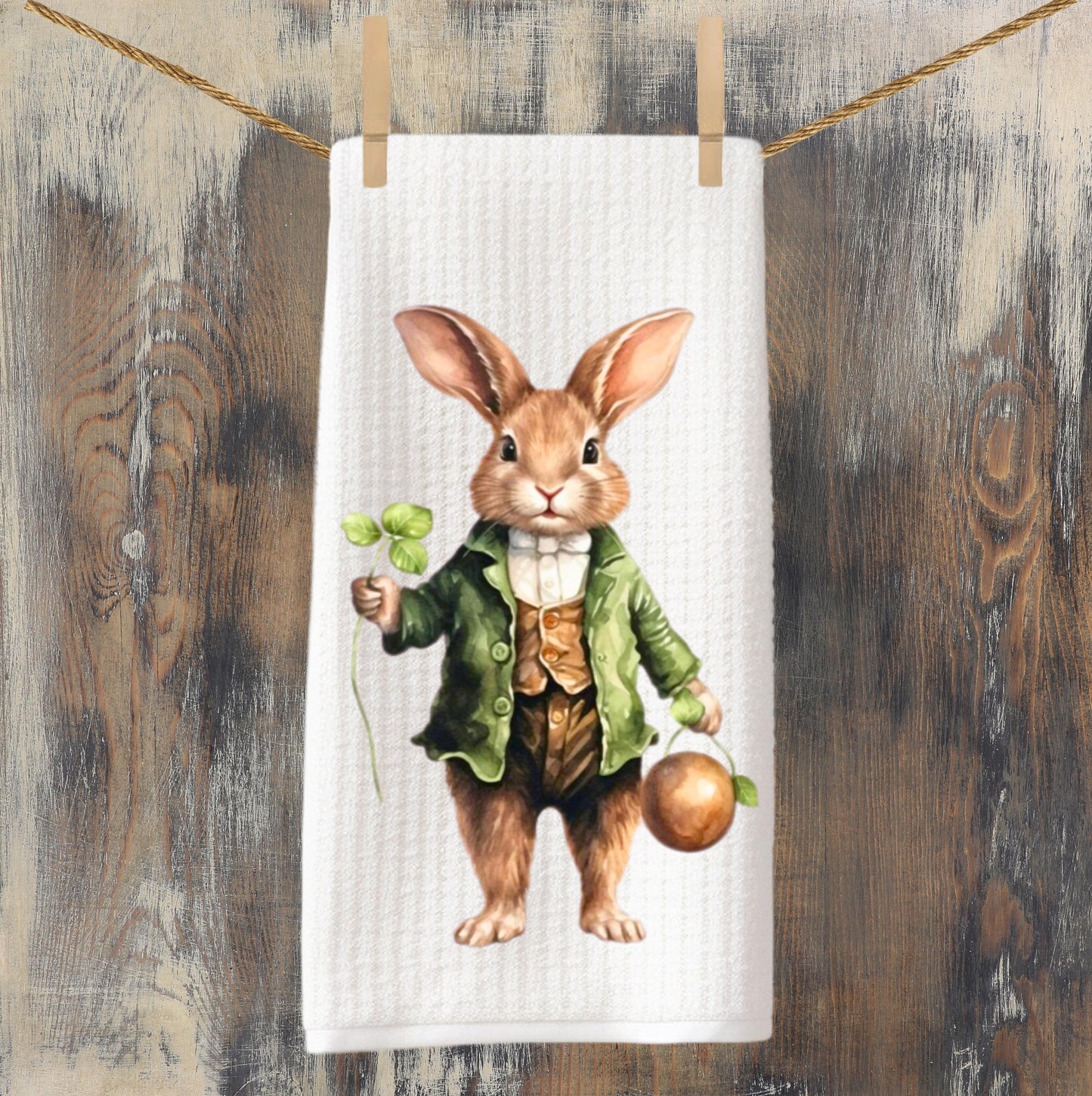 St. Patricks Day Easter Tea Towel