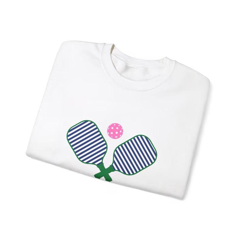 Pickleball Cross Paddle Sweatshirt