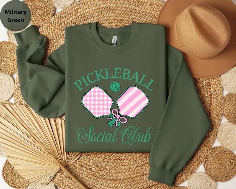 Pickleball Social Club Sweatshirt