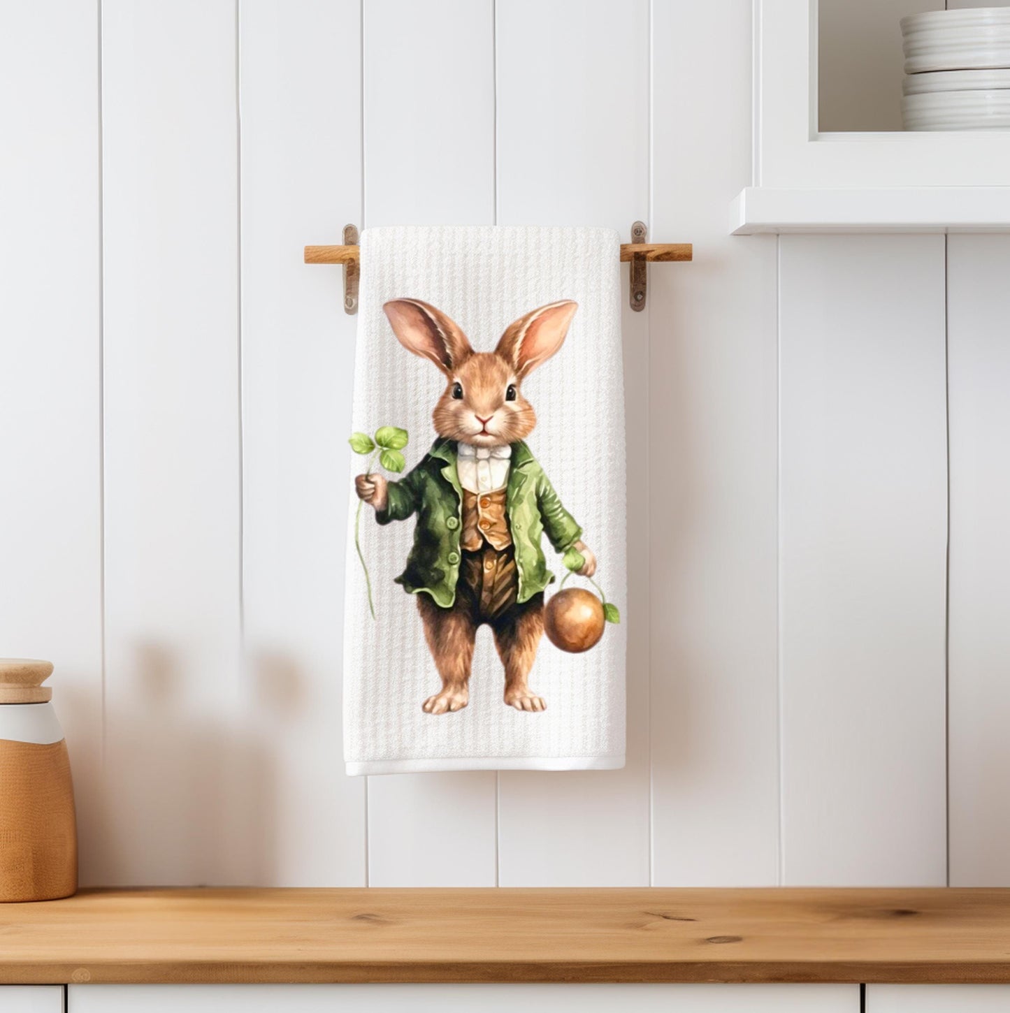 St. Patricks Day Easter Tea Towel