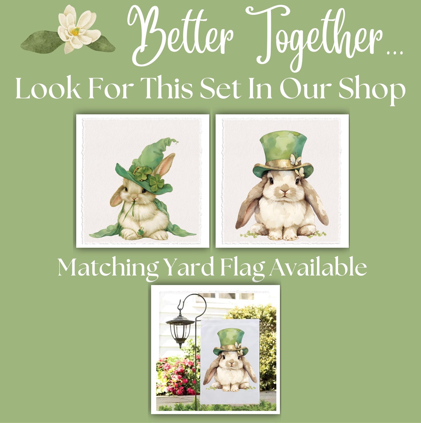 Cover Courting Bunny Tea Towel