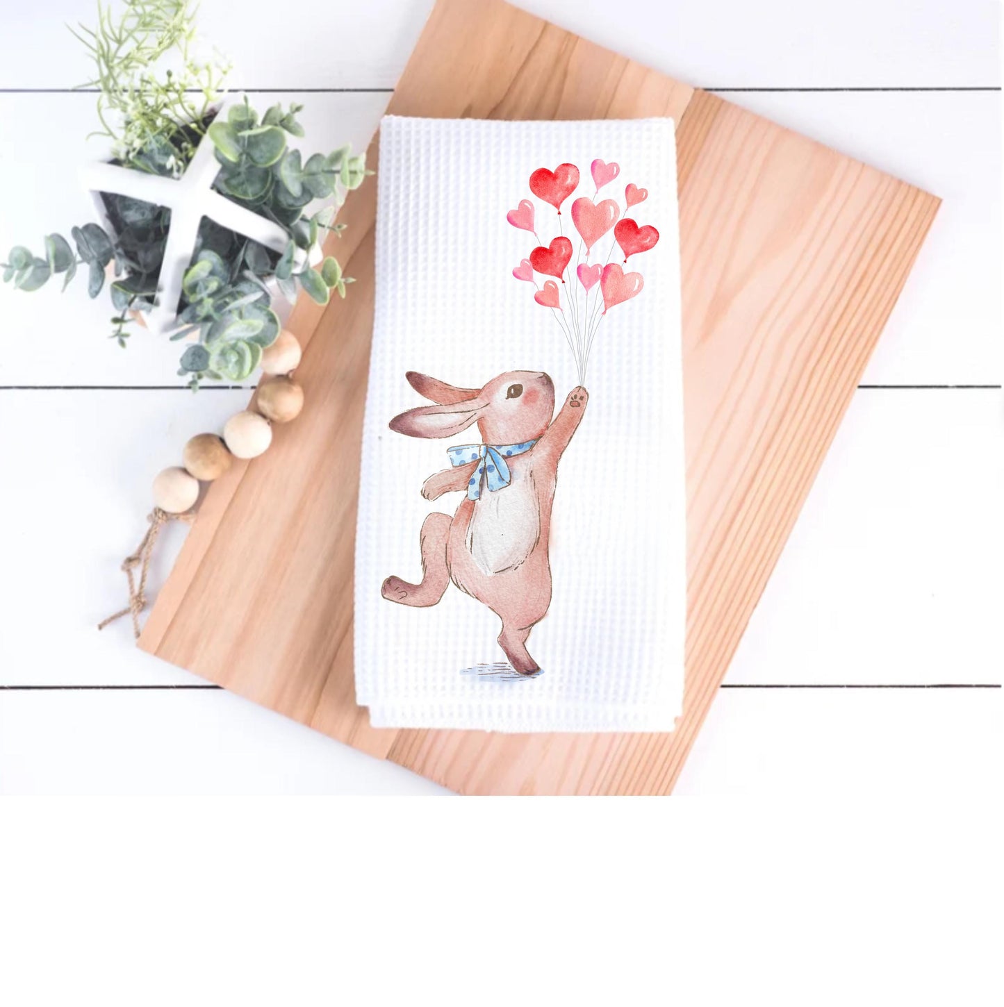 Bunny Rabbit Tea Towel