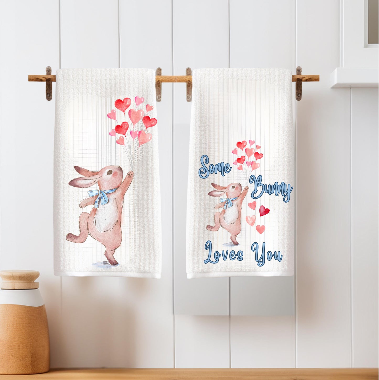 Bunny Rabbit Tea Towel