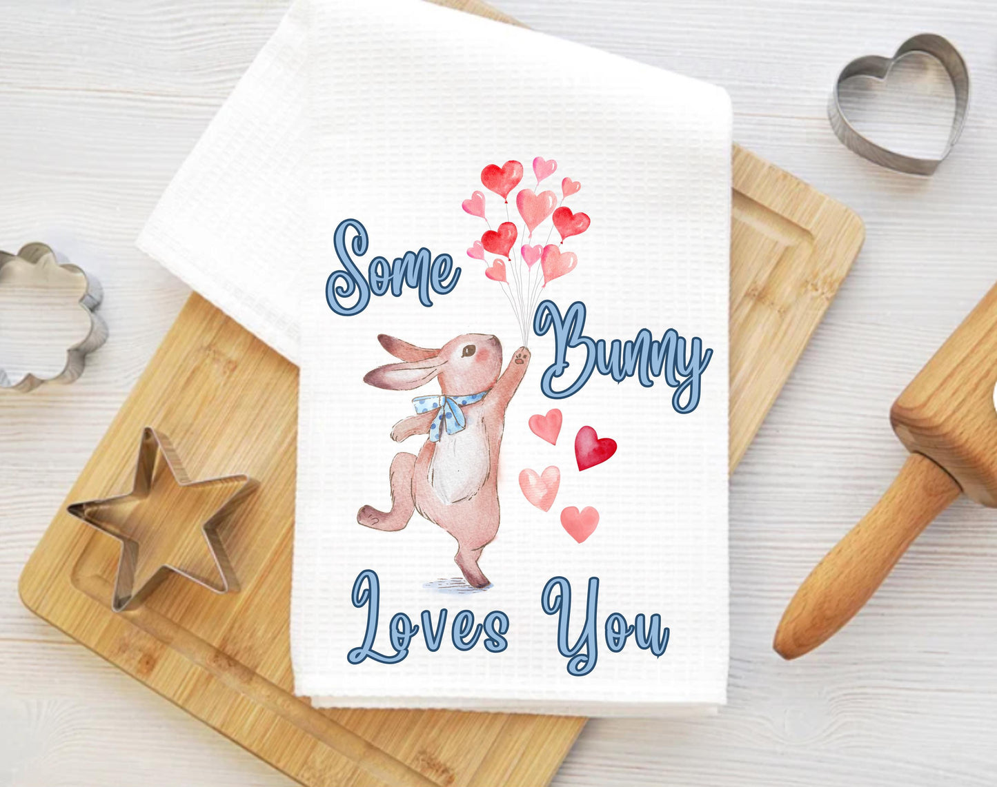 Bunny Rabbit Tea Towel