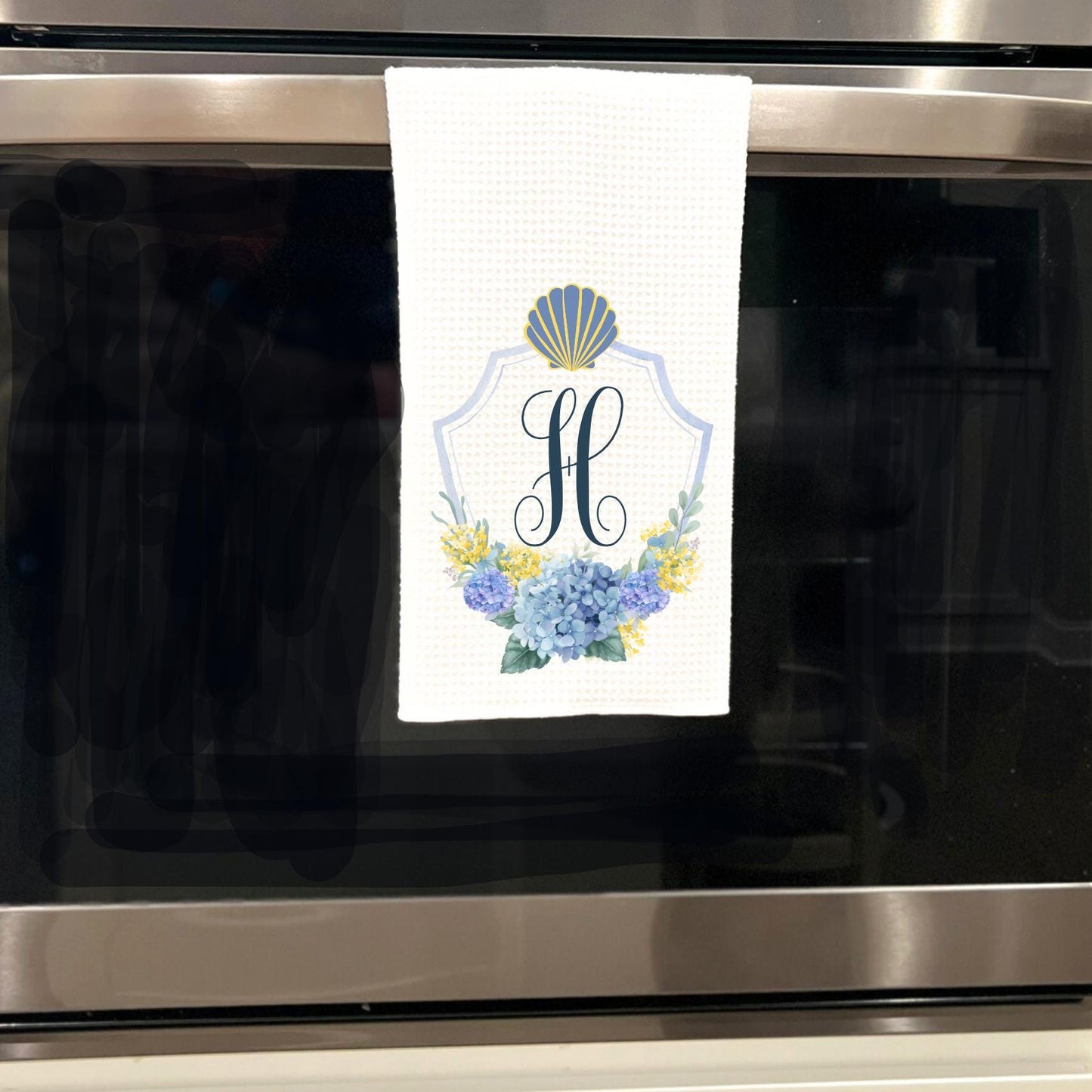 Nantucket Monogram Tea Towel Collection