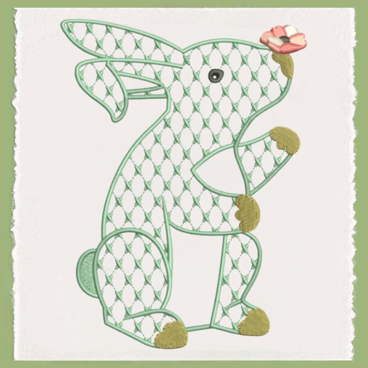 Cloisonne Inspired Bunny Collection