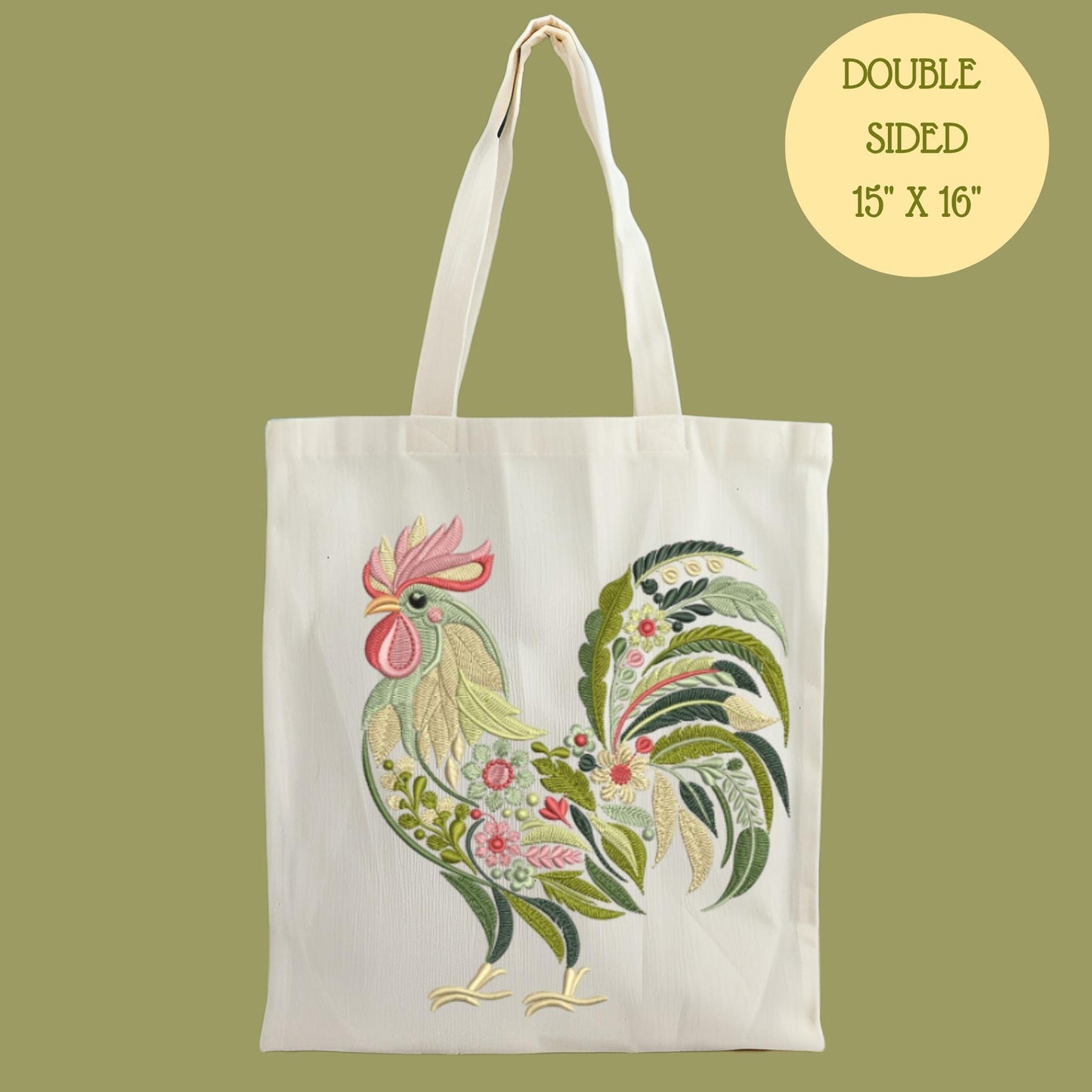 Farm Animal Floral Tote Collection