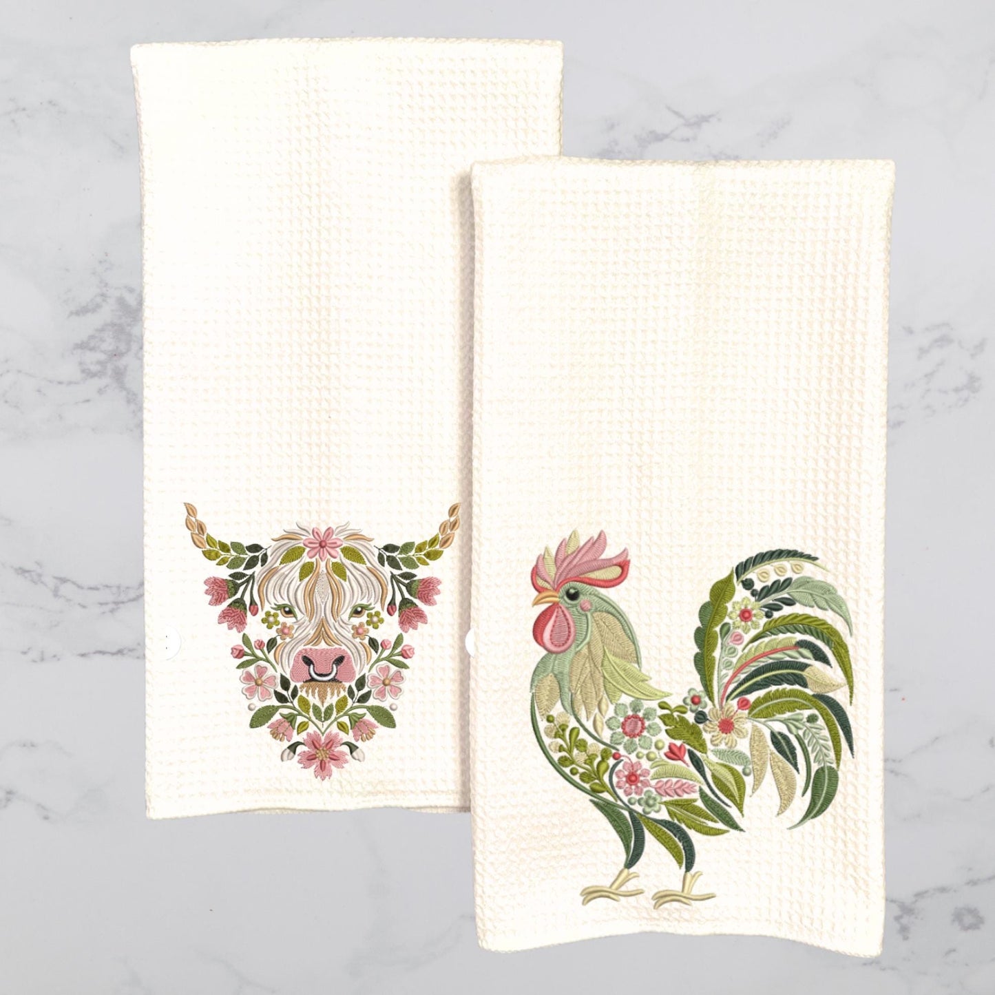 Farm Animal Floral Tote Collection