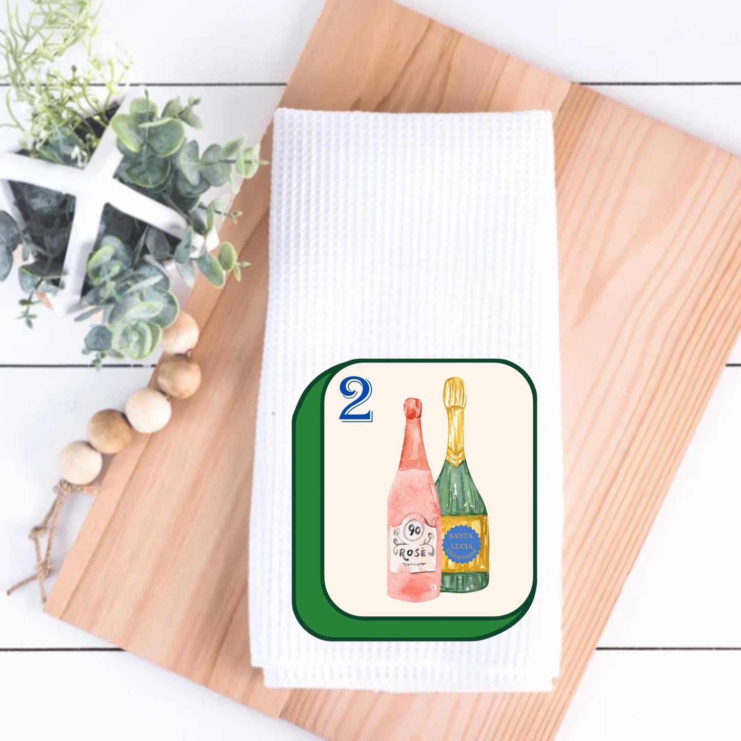 Cali Mahjong Tea Towel Collection