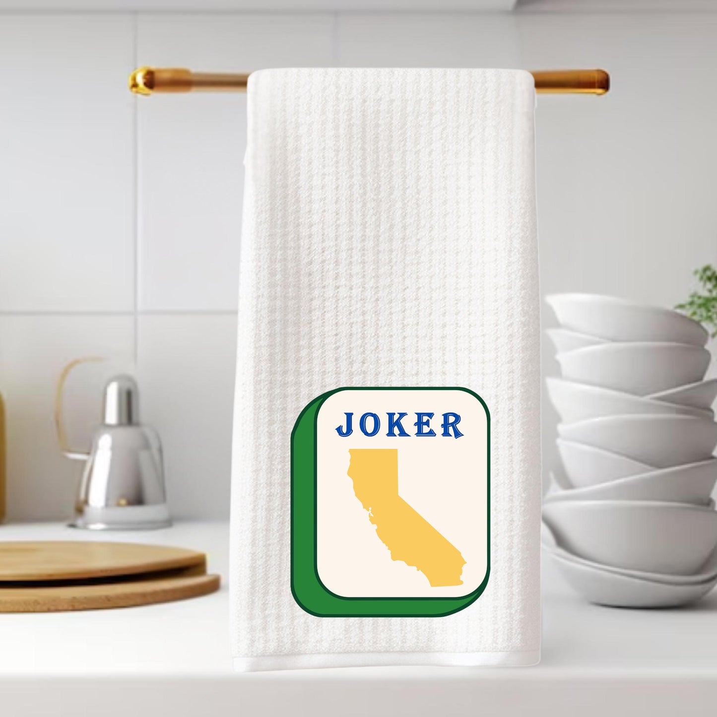 Cali Mahjong Tea Towel Collection