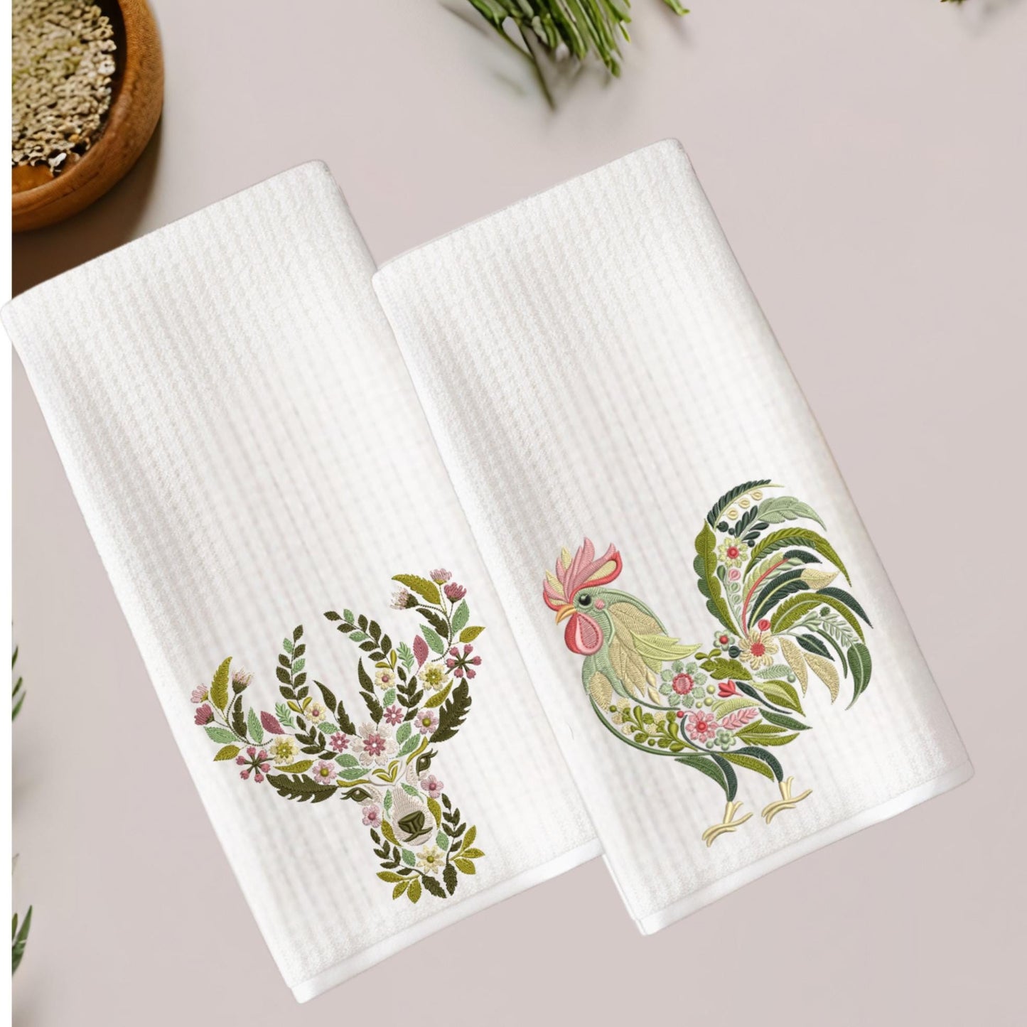 Farm Animal Floral Tote Collection