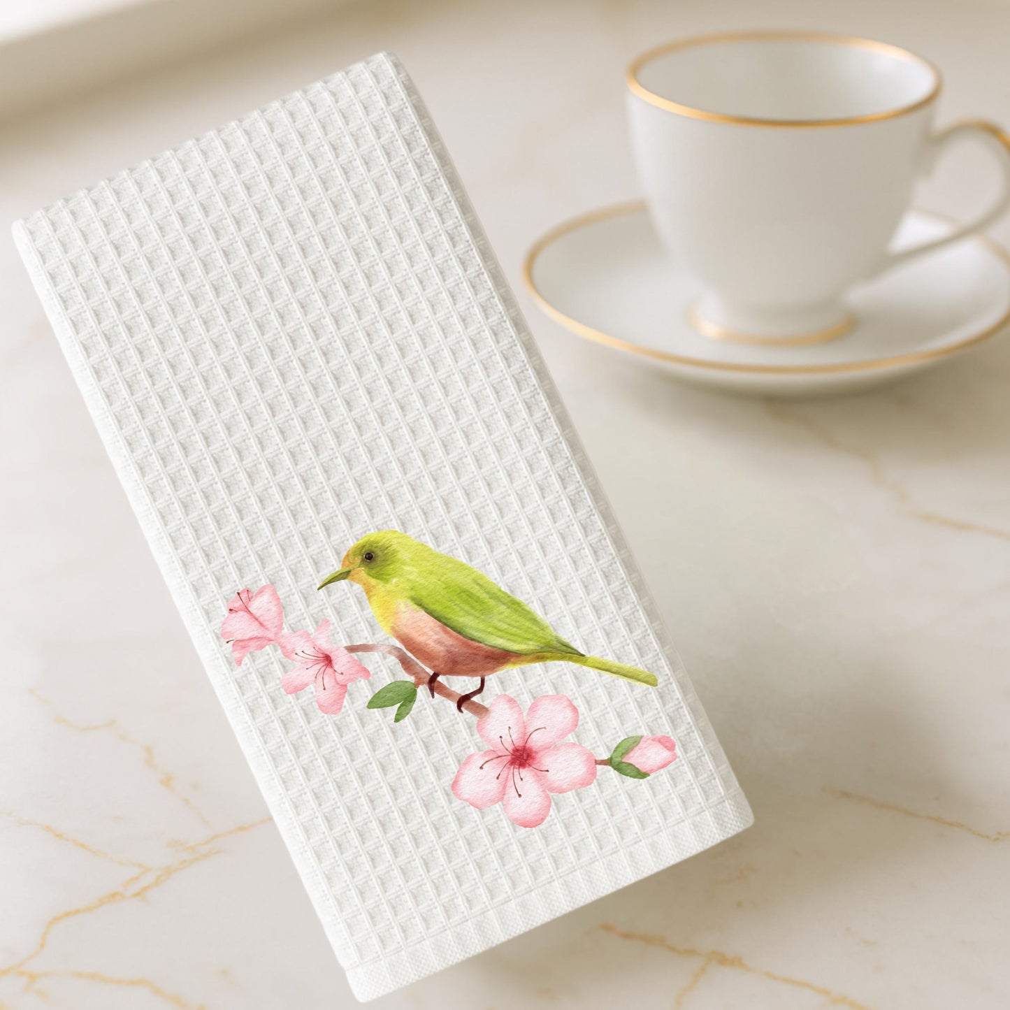Cherry Blossom Tea Towel Set