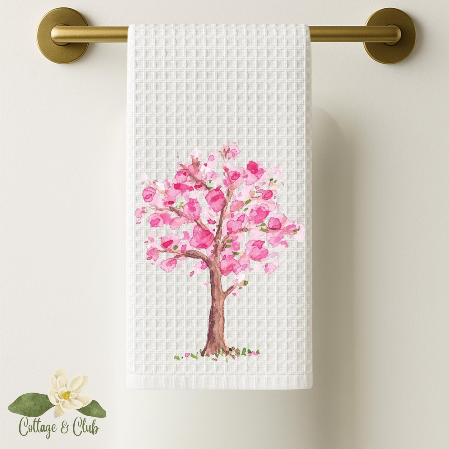 Cherry Blossom Tea Towel Set
