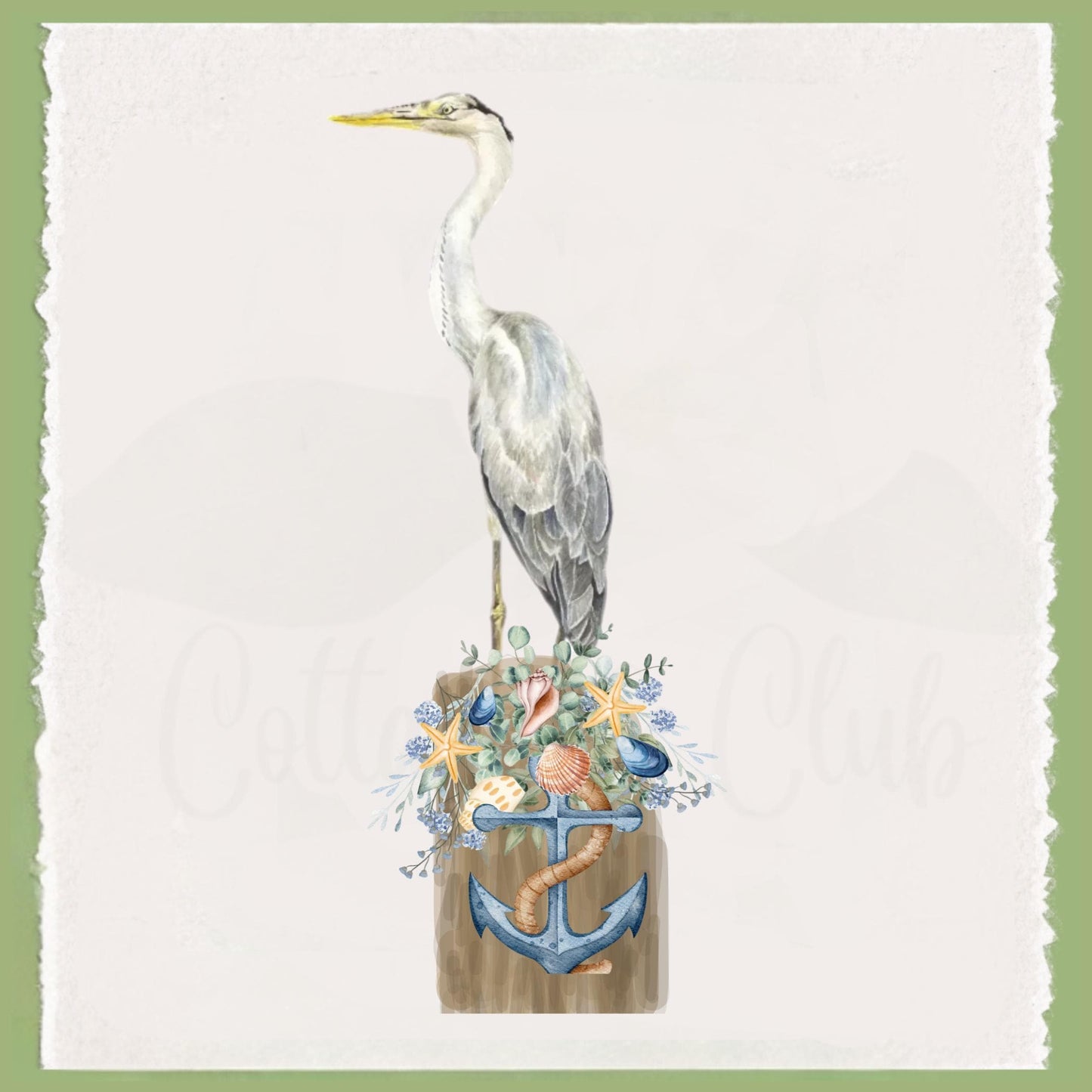 Egret Coastal Tea Towel Set