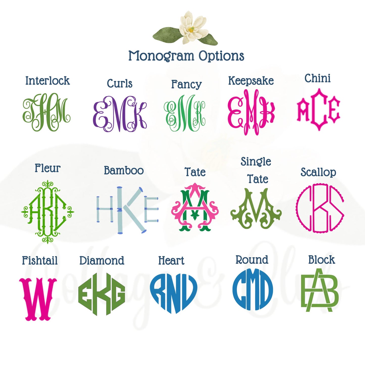 Monogram Boxwood Topiary Tea Towel Personalized Gift Preppy Kitchen Decor Hostess Birthday Gift For Her Personalized Towel