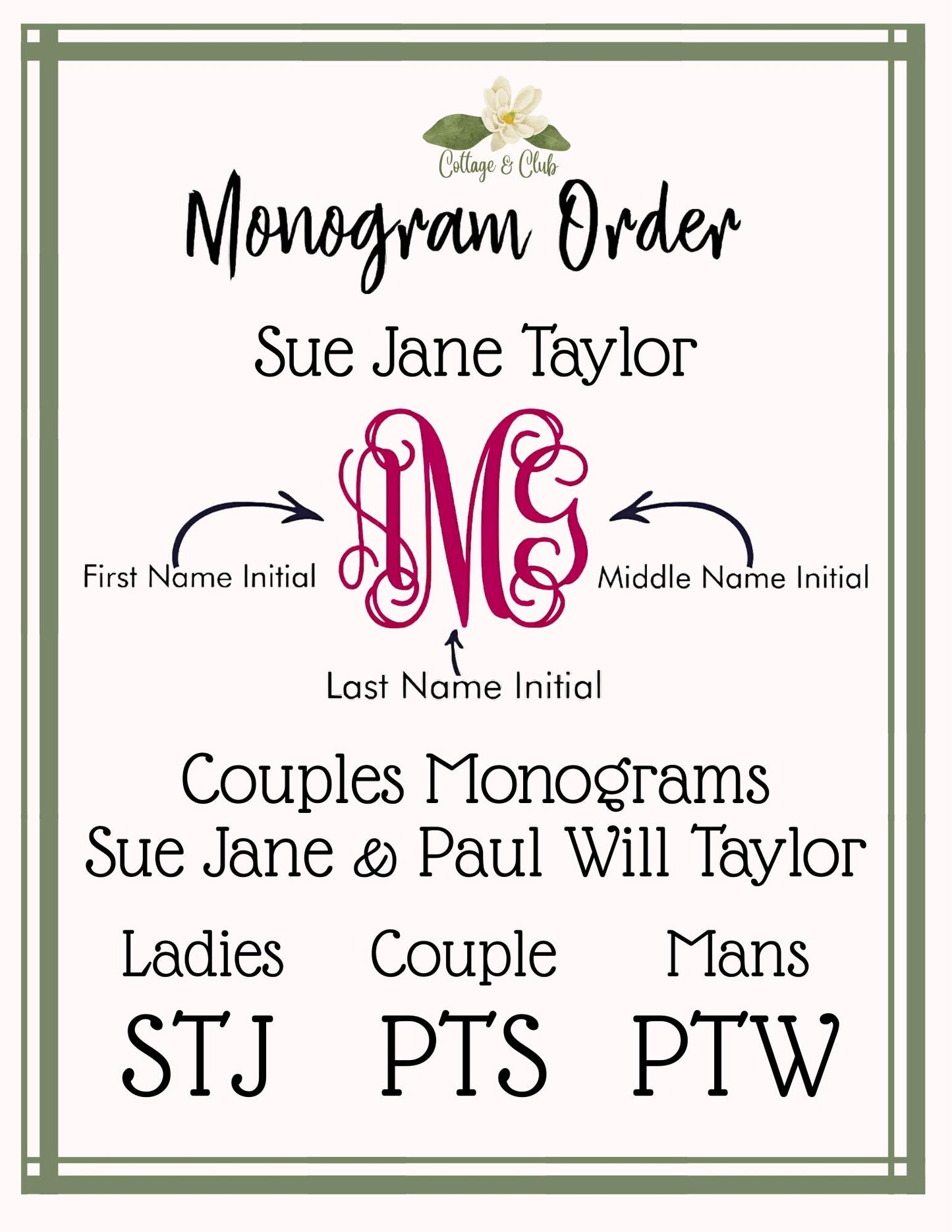 Mardi Gras Personalized Embroidered Wreath Sash with Optional Coordinating Sash