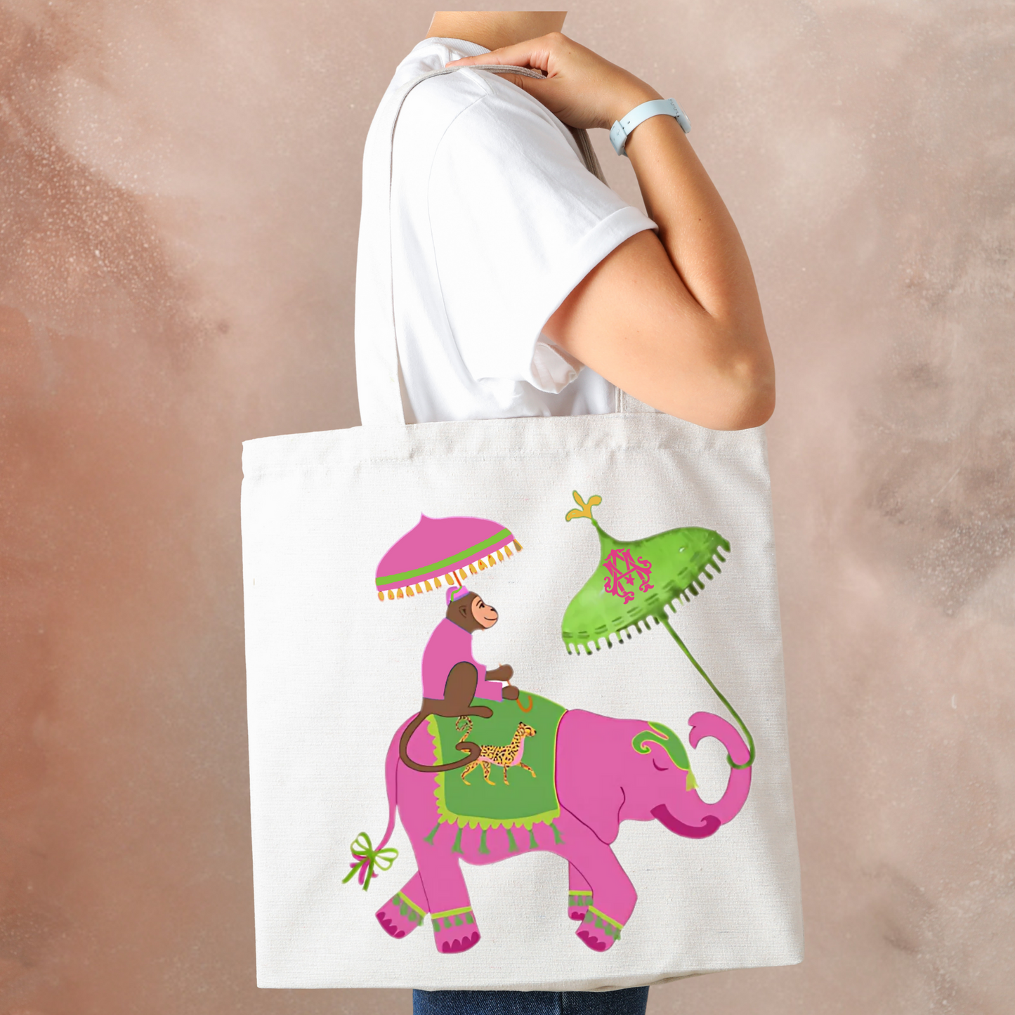 Preppy Palm Beach Tea Towel & Totes