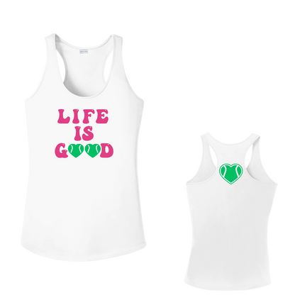Life is Good Racerback Tank