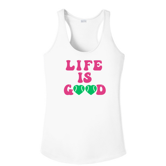 Life is Good Racerback Tank