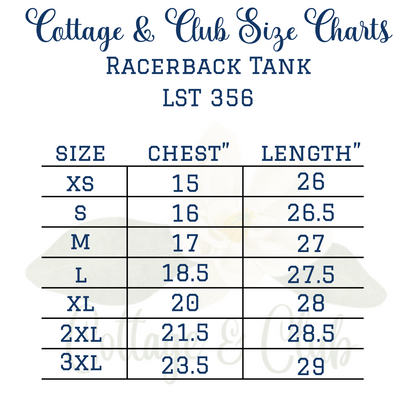 Your Team Tennis Monogram Racerback Tank – Customizable Women's Tennis Apparel