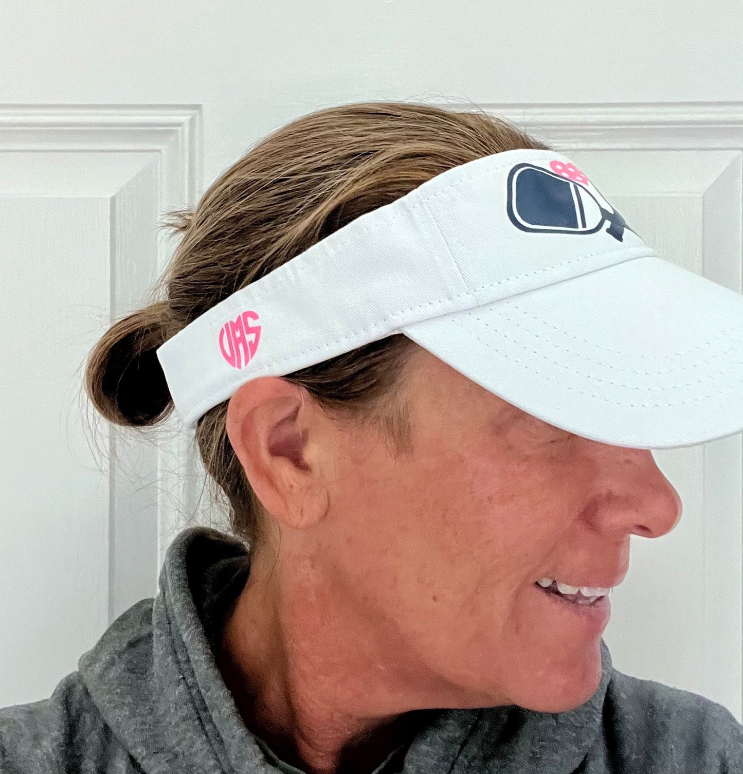 Pickleball Court Queen Visor