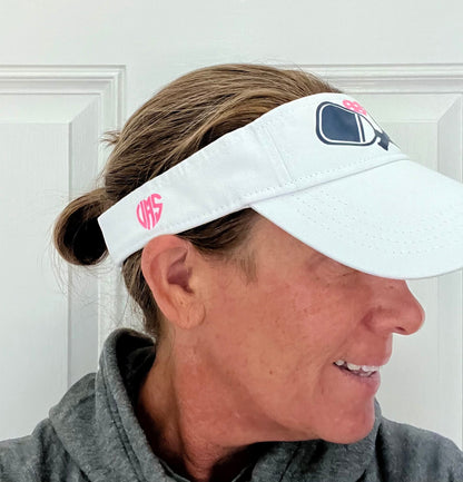 Pickleball Court Queen Visor
