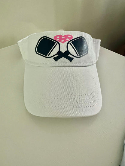 Pickleball Court Queen Visor