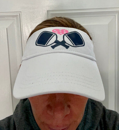 Pickleball Court Queen Visor