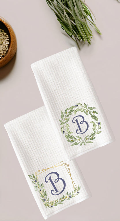 Monogram Kitchen Towel