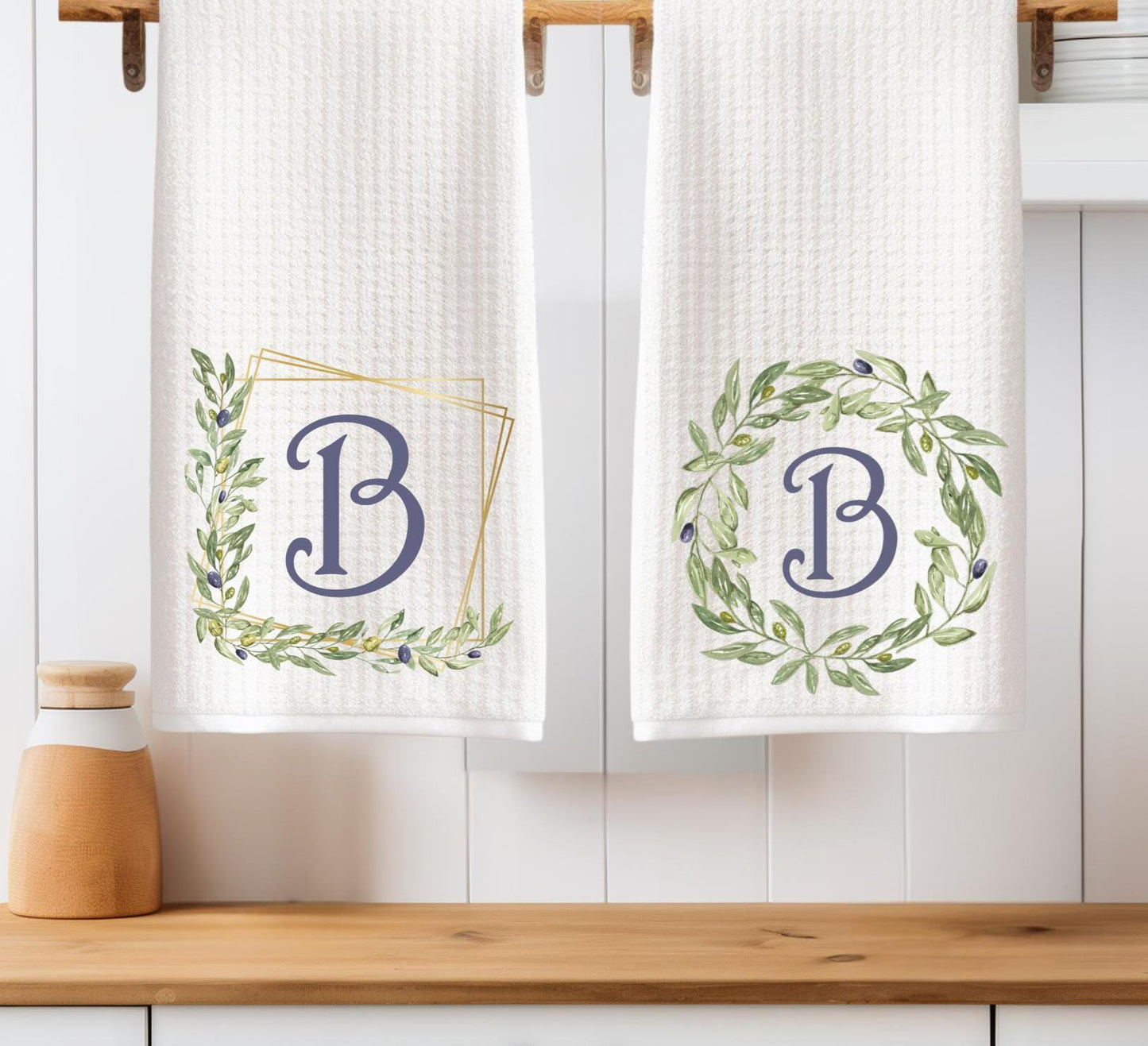 Monogram Kitchen Towel