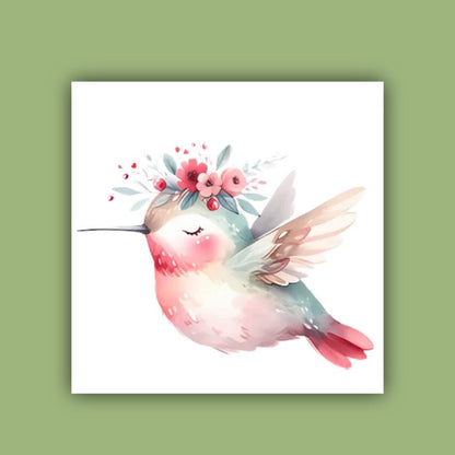 Hummingbird Tea Towel