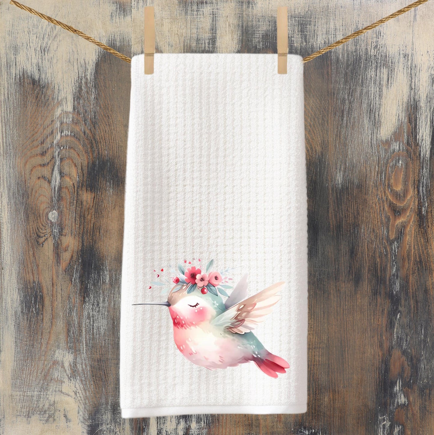 Hummingbird Tea Towel