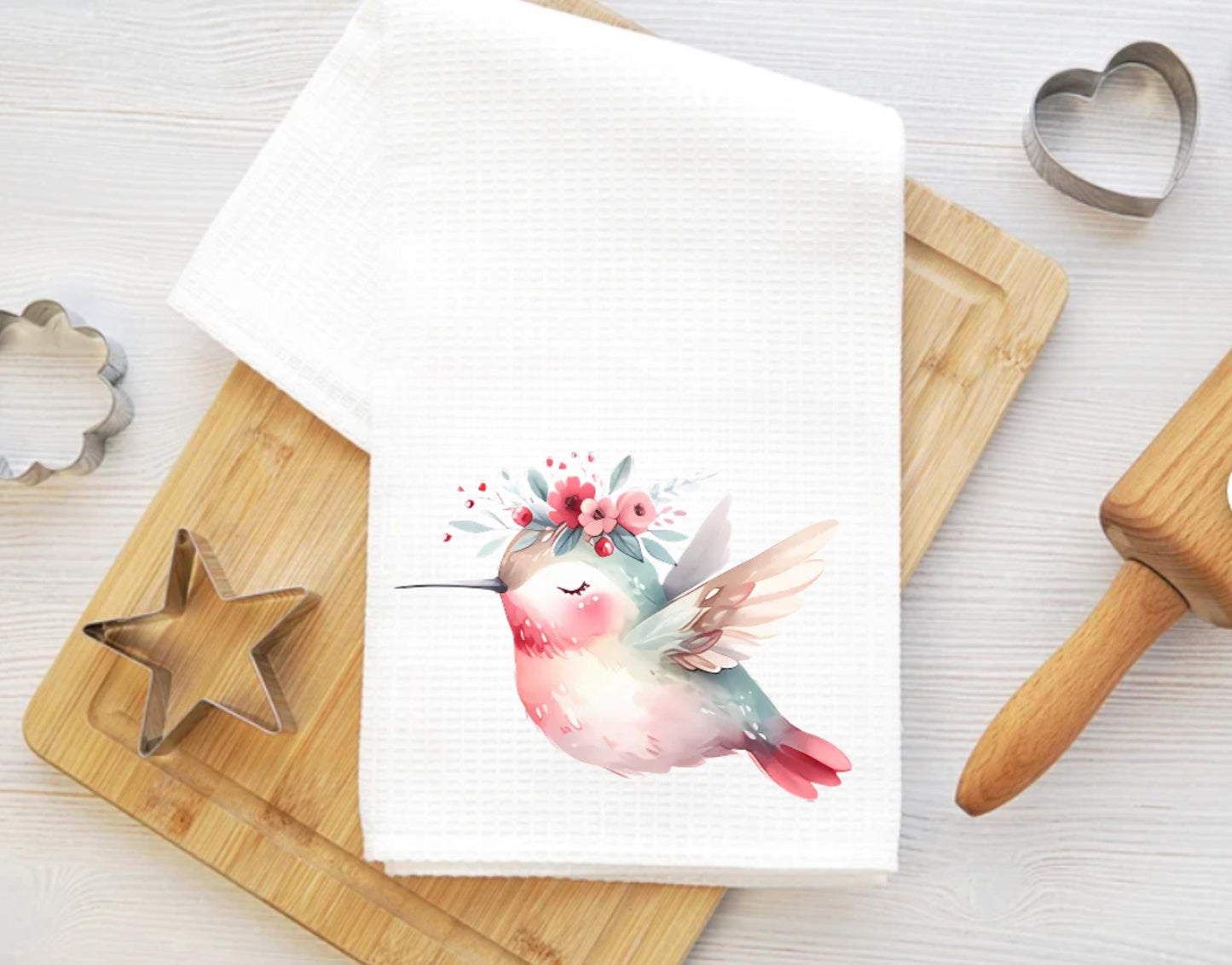 Hummingbird Tea Towel