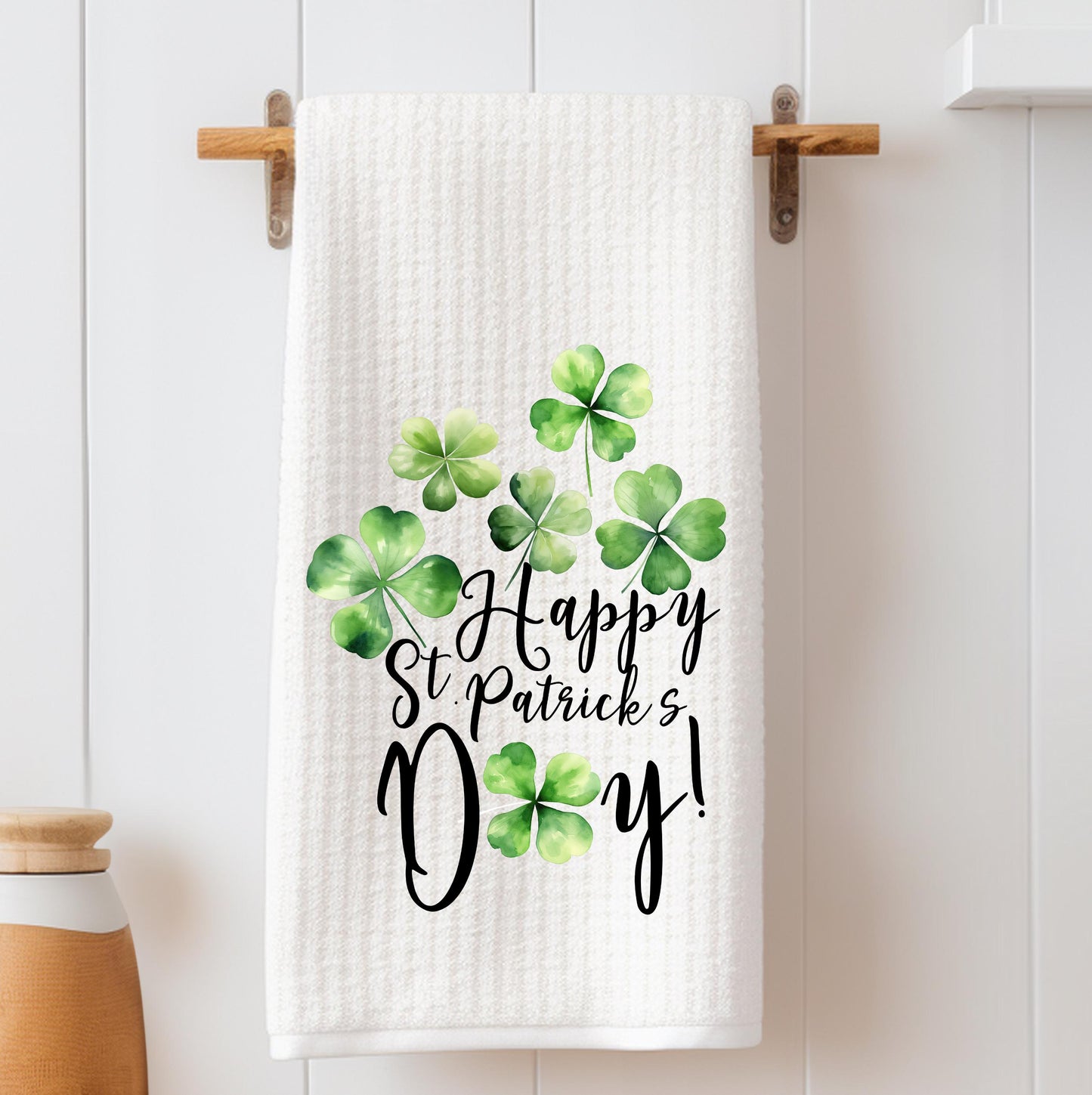 St Patrick's Day Tea Towel