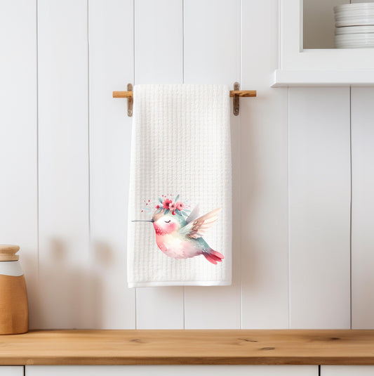 Hummingbird Tea Towel