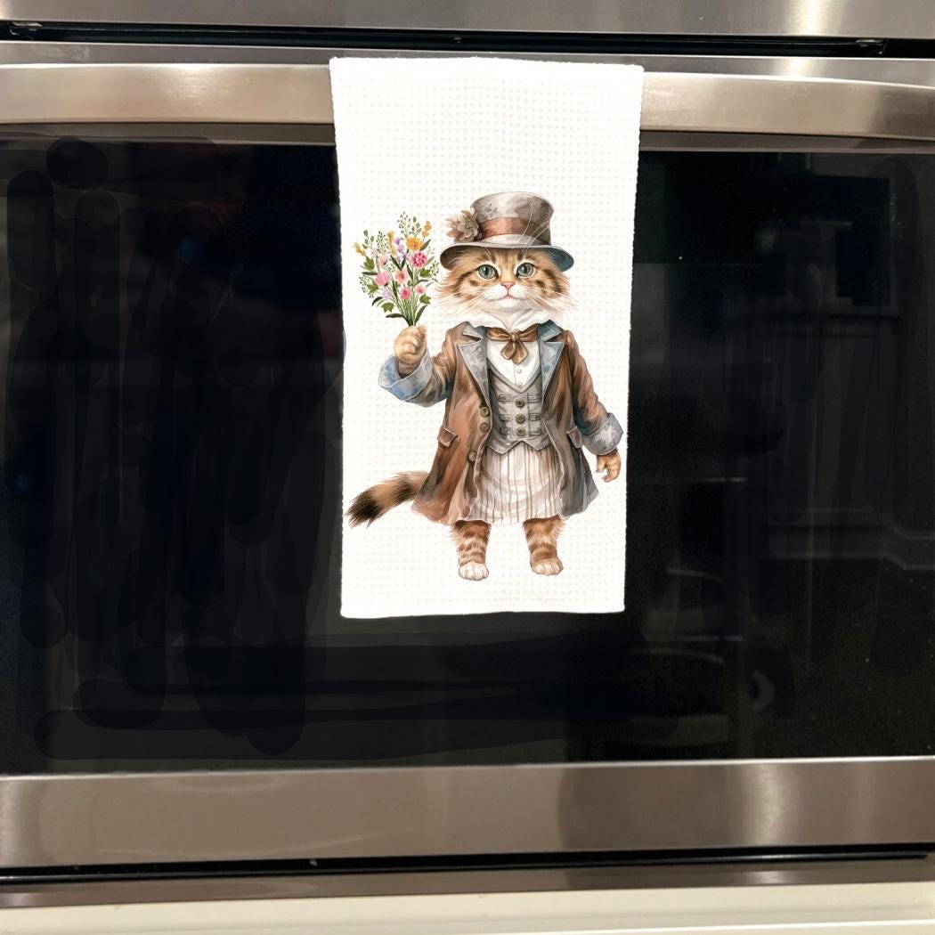 Cat Kitchen Towel