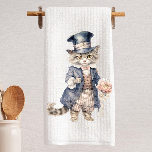 Cat Tea Towel