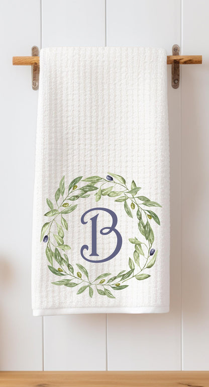 Monogram Kitchen Towel