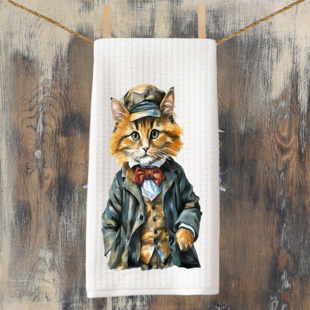 Cat Kitchen Towel