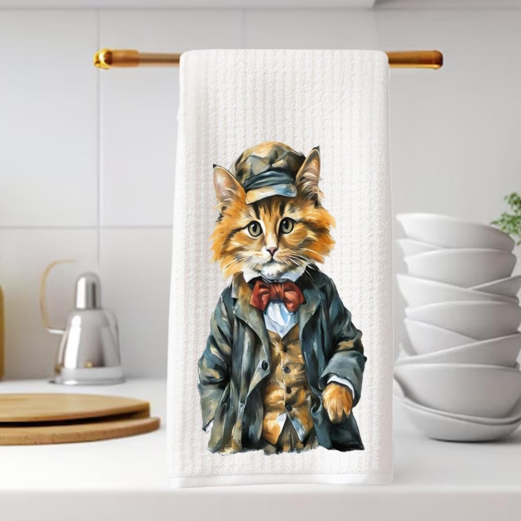 Cat Kitchen Towel