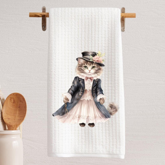 Cat Tea Towel